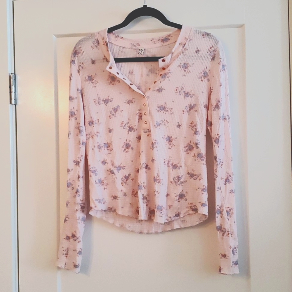 Free People Henley Top (x large)